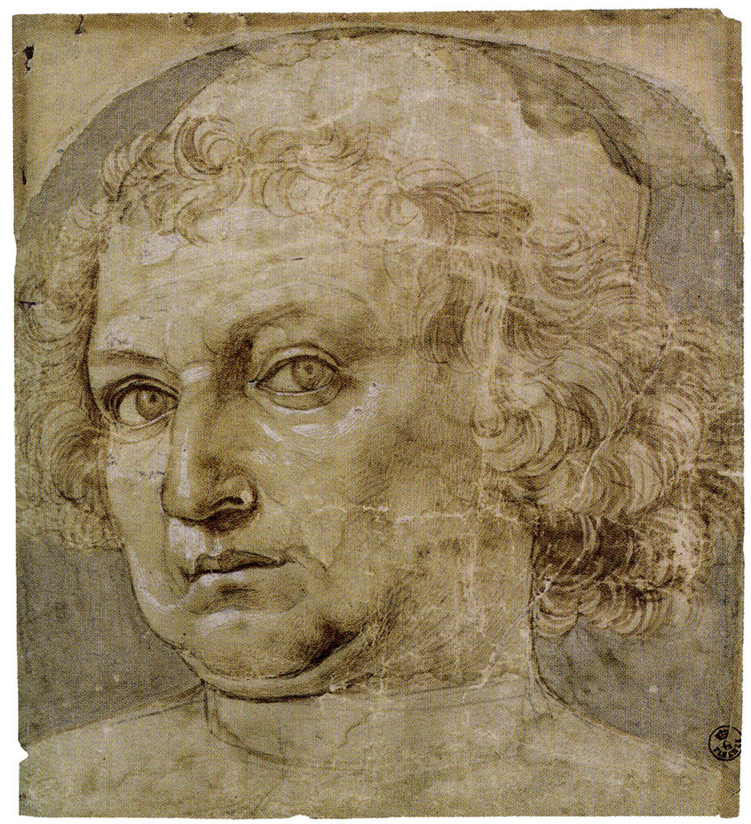 Nicolas de Larmessinによるヴェロッキオの肖像