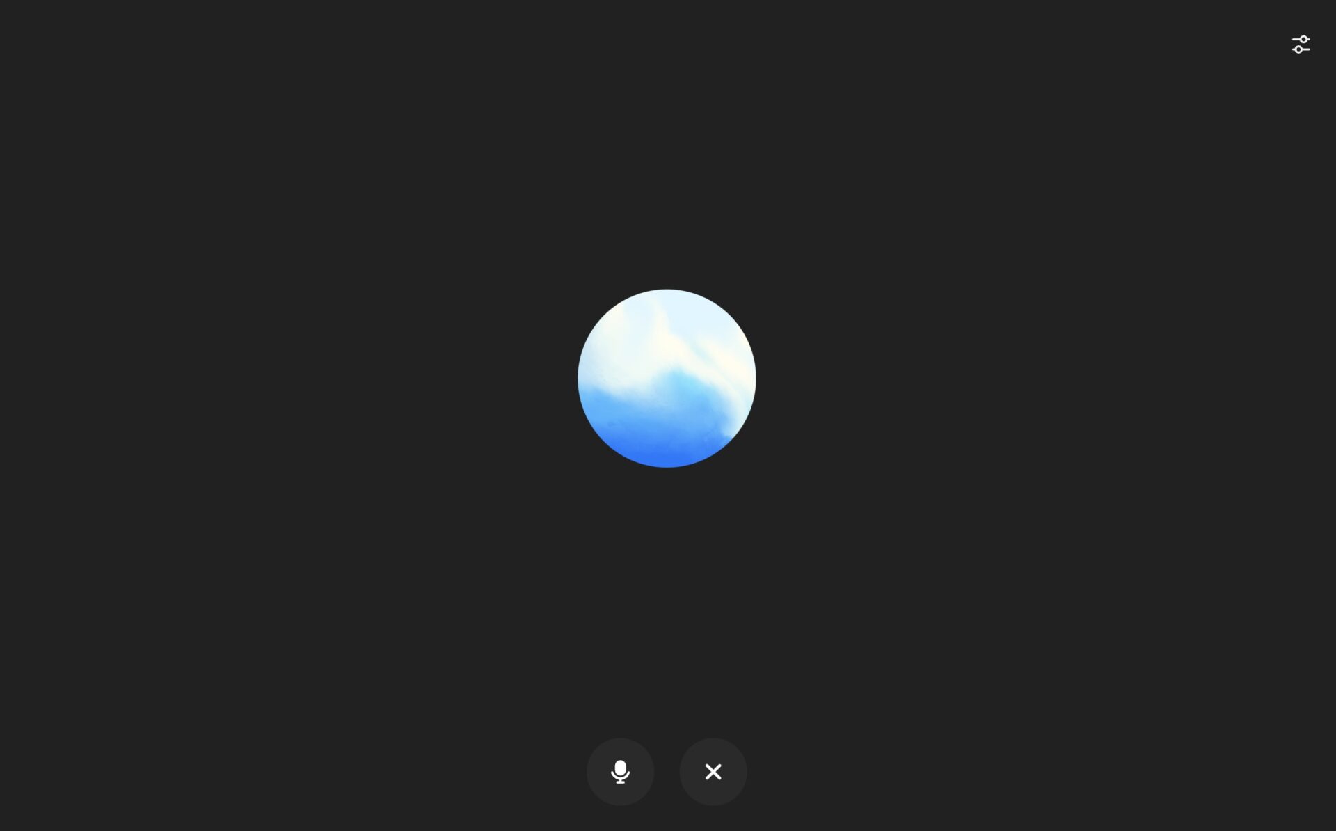 ChatGPTと音声会話。パソコン版の画面。