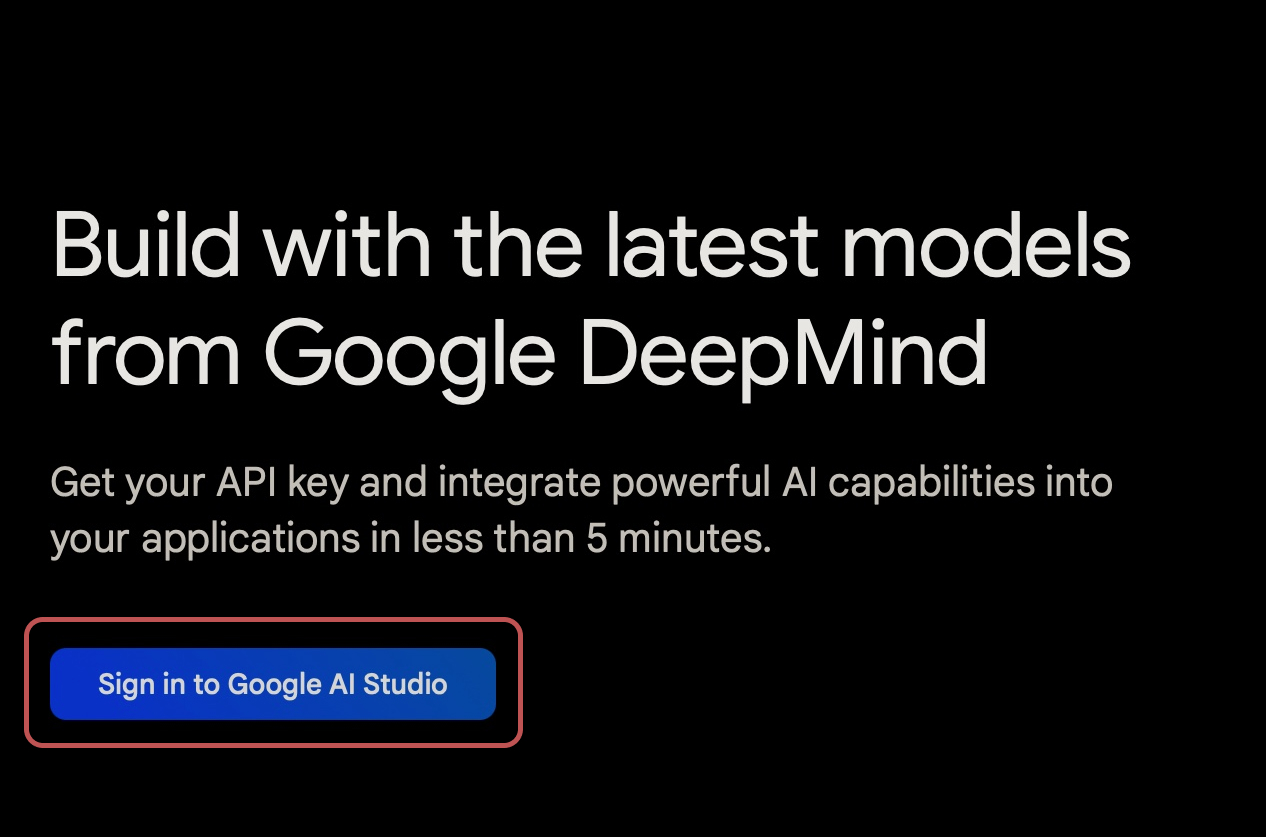 Google AI StudioのGeminiの画面。