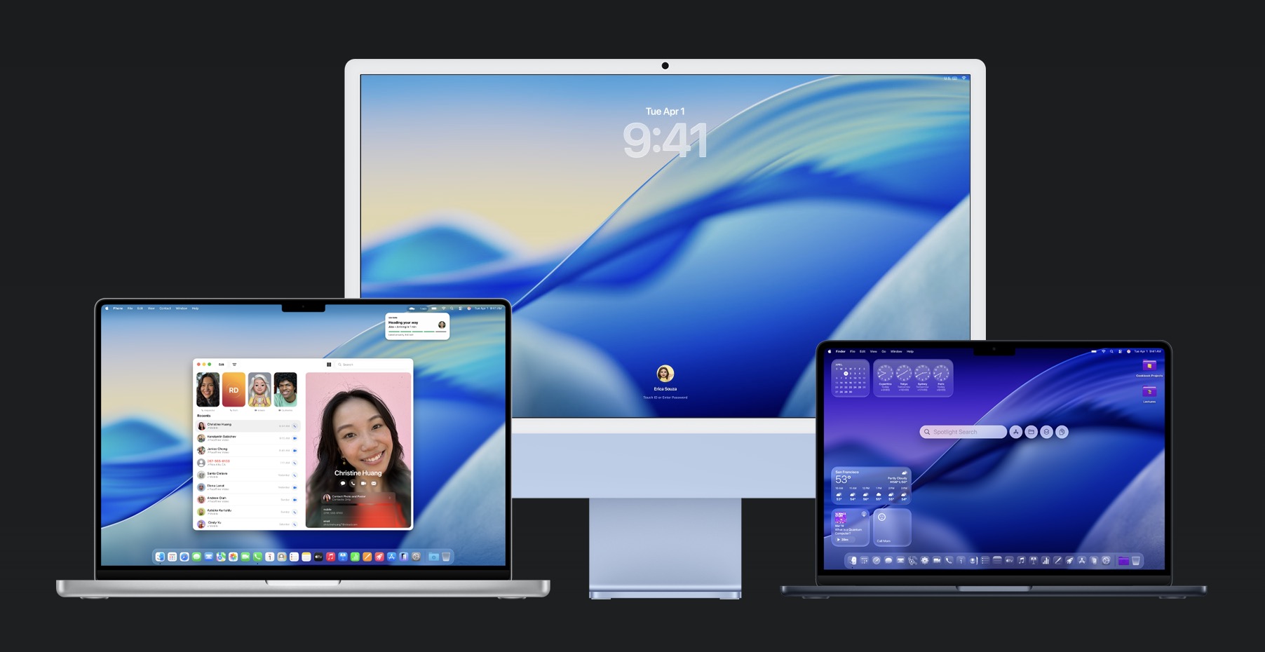 macOS Tahoe 26 Preview
の画像。