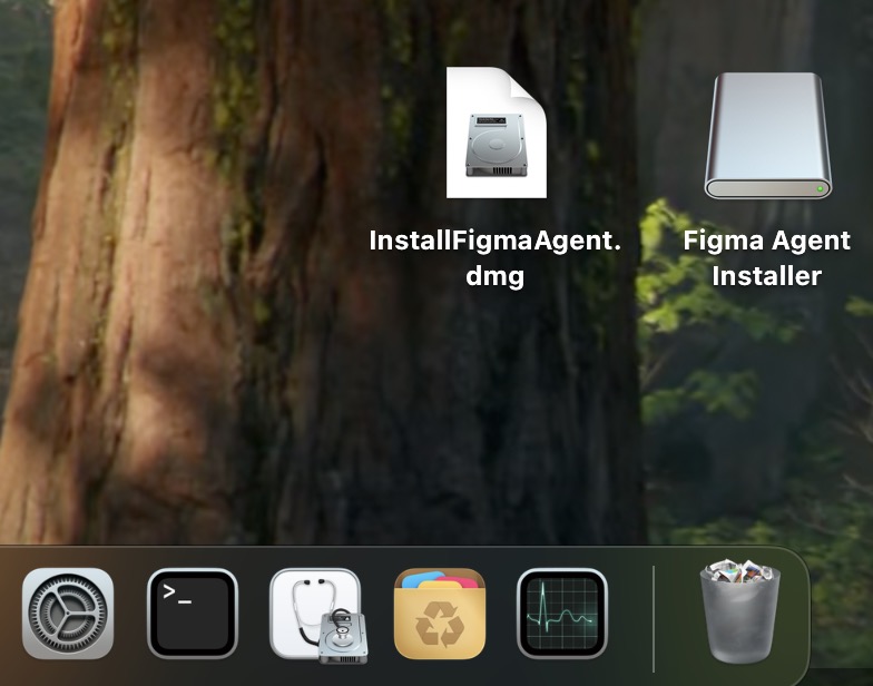 Figmaへ日本語フォントをインストールする手順の画像。
